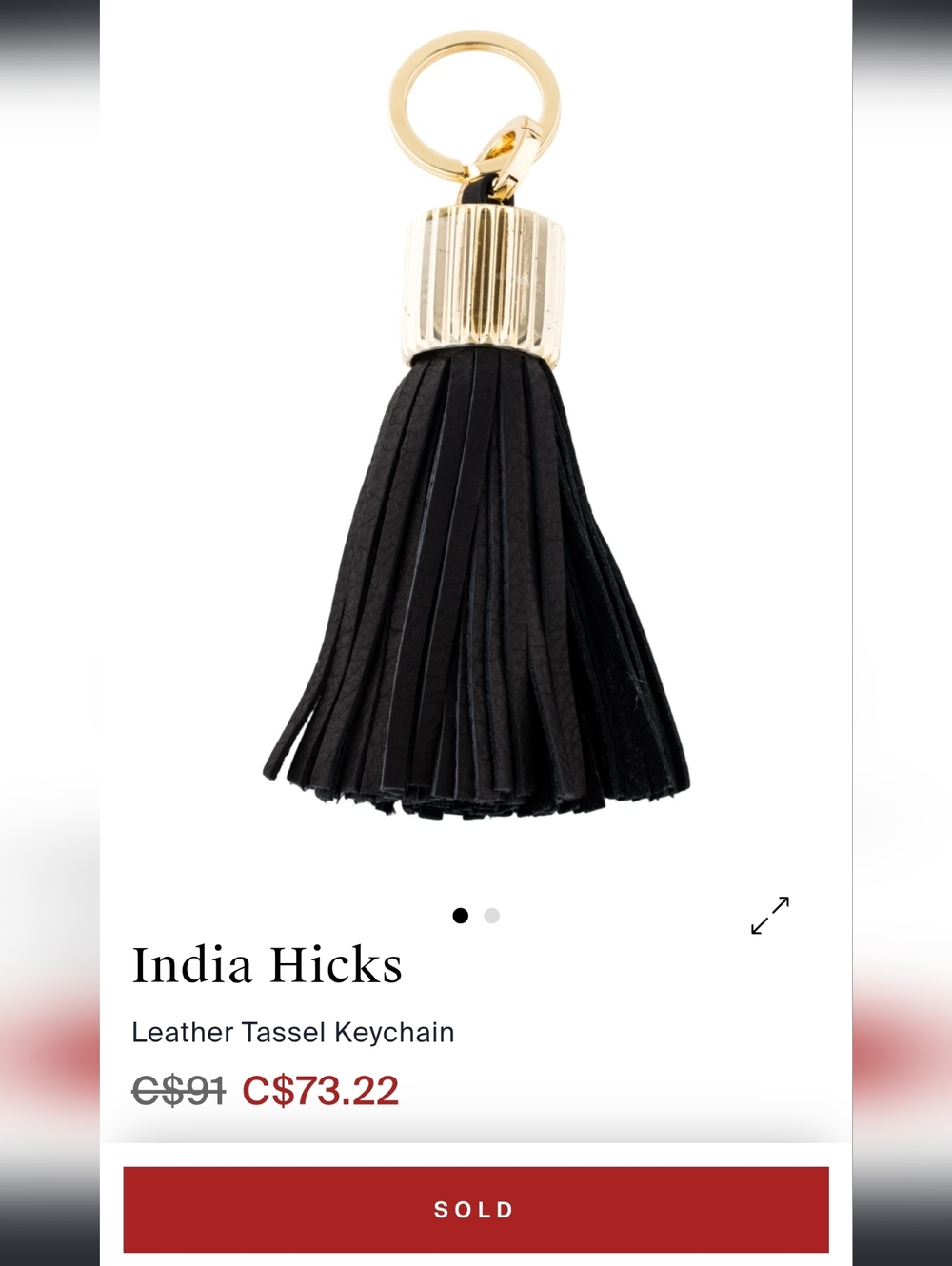 India Hicks Keyring - Picture 7 of 7
